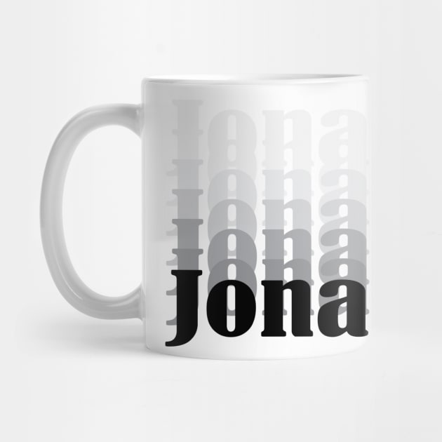 Personalized Name Jonas I Love Jonas by DesignHND